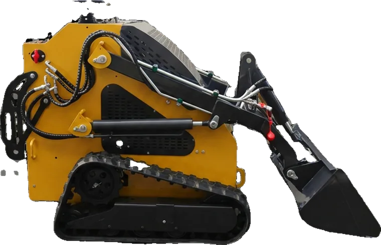 Minicargador Wombat en amarillo